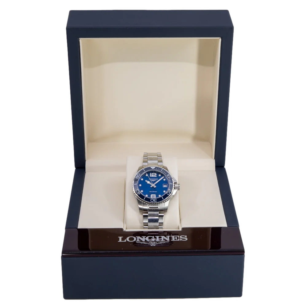 Longines Men's L3.370.4.96.6 Hydroconquest Quartz - Image 8