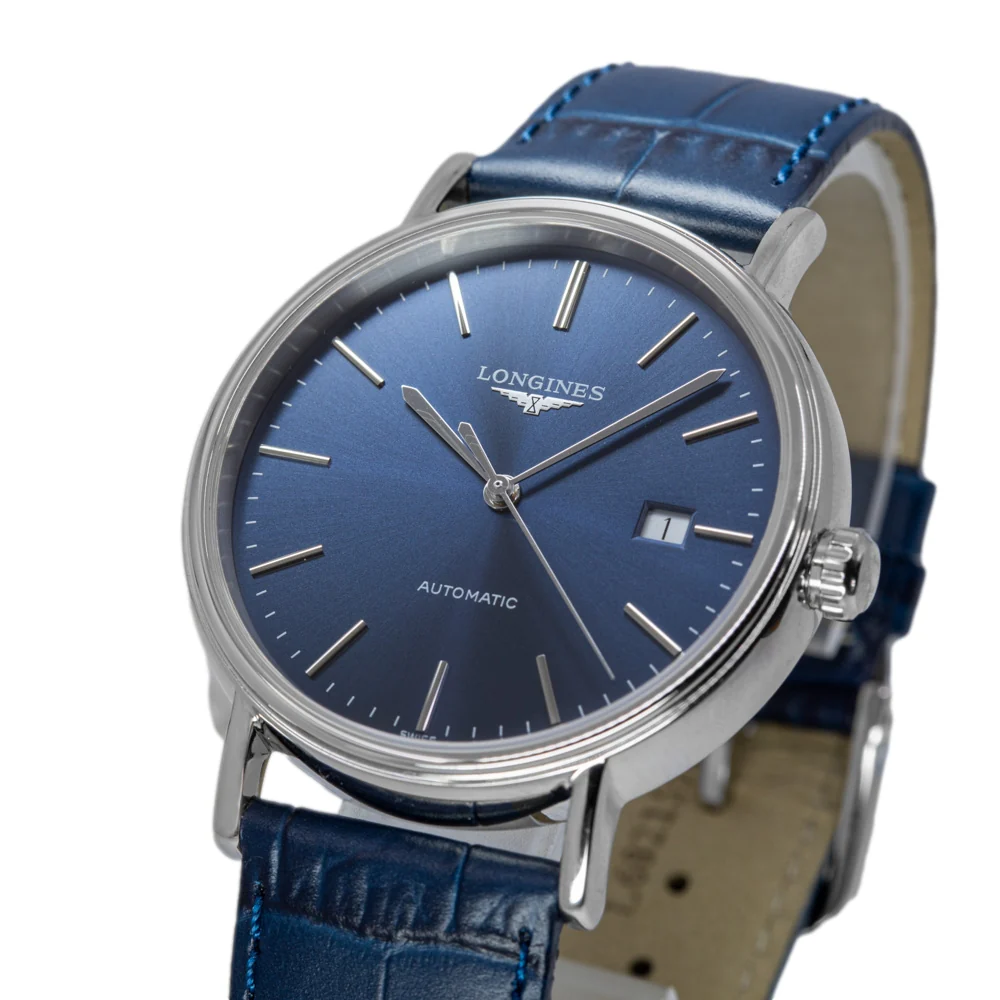 Longines Men's L4.922.4.92.2 Presence Blue Dial Automatic - Image 10