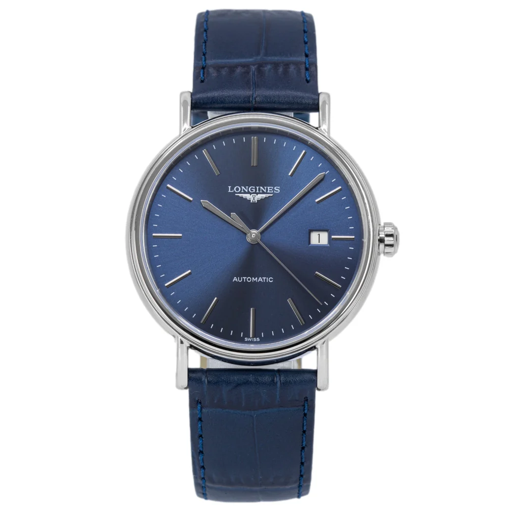 Longines Men's L4.922.4.92.2 Presence Blue Dial Automatic - Image 3