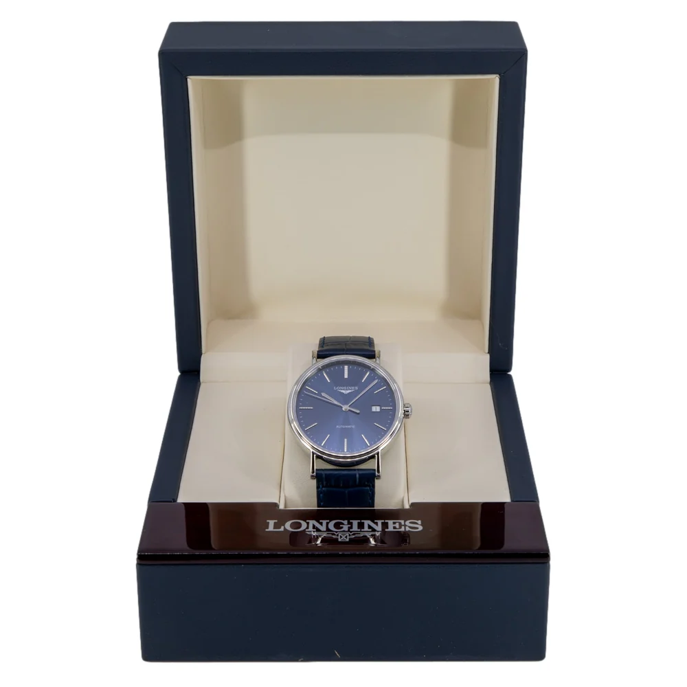 Longines Men's L4.922.4.92.2 Presence Blue Dial Automatic - Image 8