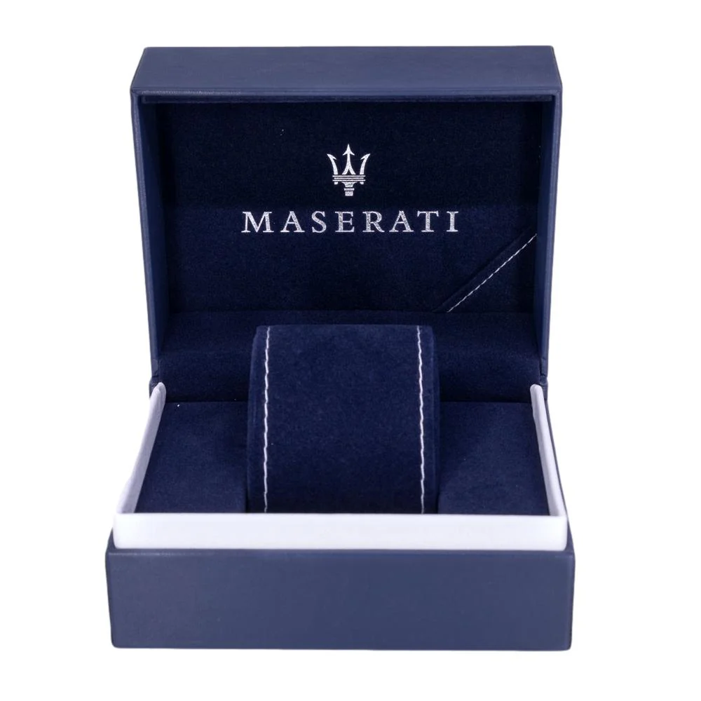 Maserati Men's R8851108027 Potenza Blue Dial PVD Watch - Image 7