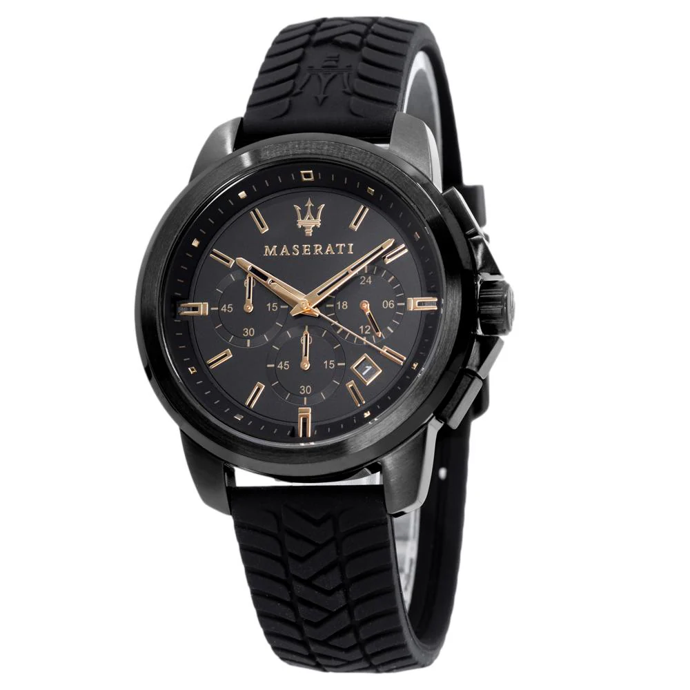 Maserati Men's R8871621011 Successo Chrono Black Watch