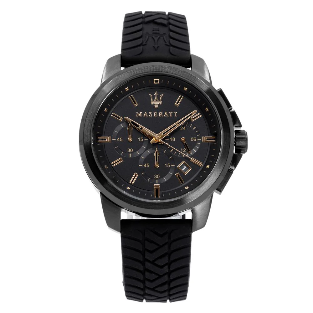 Maserati Men's R8871621011 Successo Chrono Black Watch - Image 2