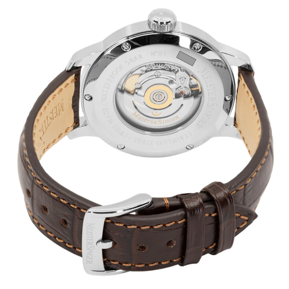 Meistersinger Men's AM903 N° 03 - Ivory Auto - Image 5