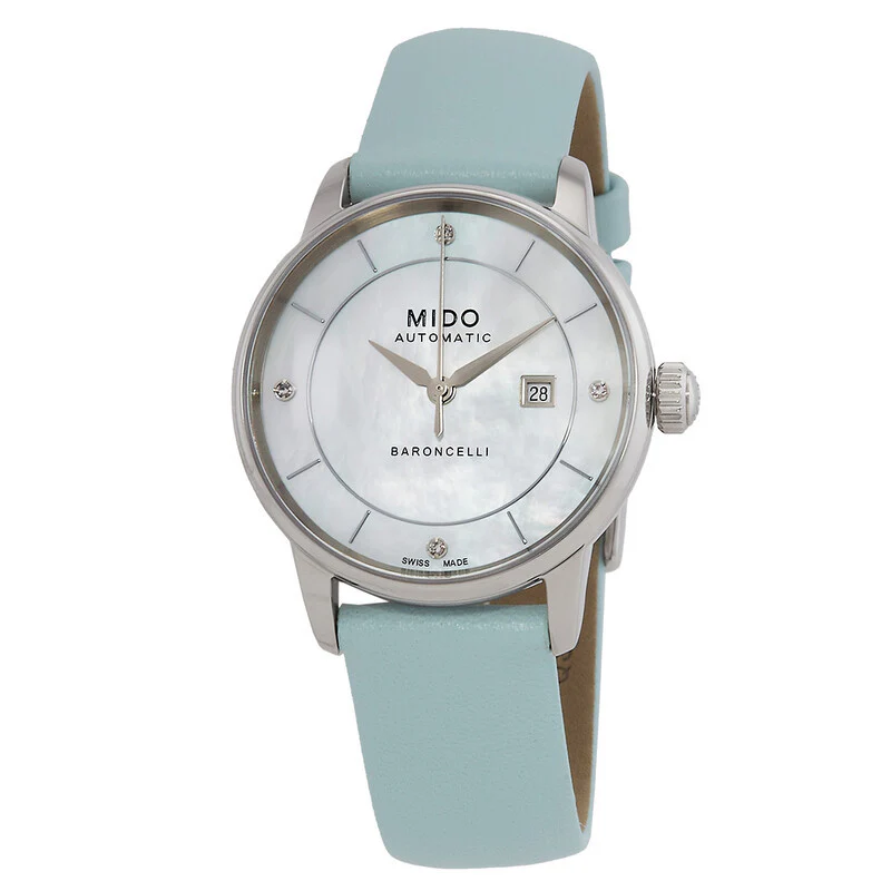 Mido M037.207.16.106.00 Baroncelli Automatic Signature Lady Colours Woman's Watch