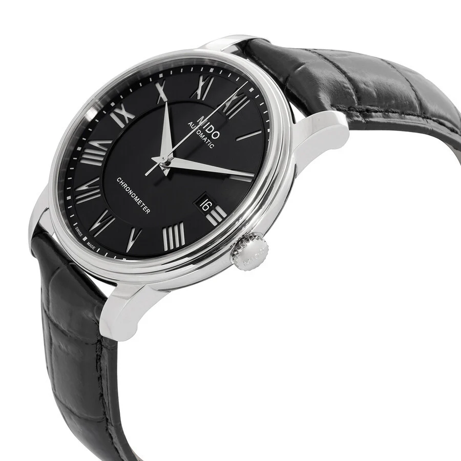 Mido Man's M0104081605329 Baroncelli Black Dial Watch - Image 3