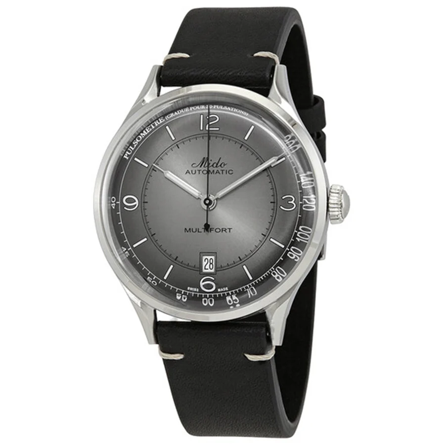 Mido Men's M040.407.16.060.00 Multifort Patrimony Grey Watch - Image 4