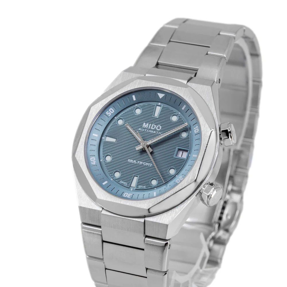 Mido Men's M047.507.11.081.00 Multifort 8 Two Crowns Auto - Image 10