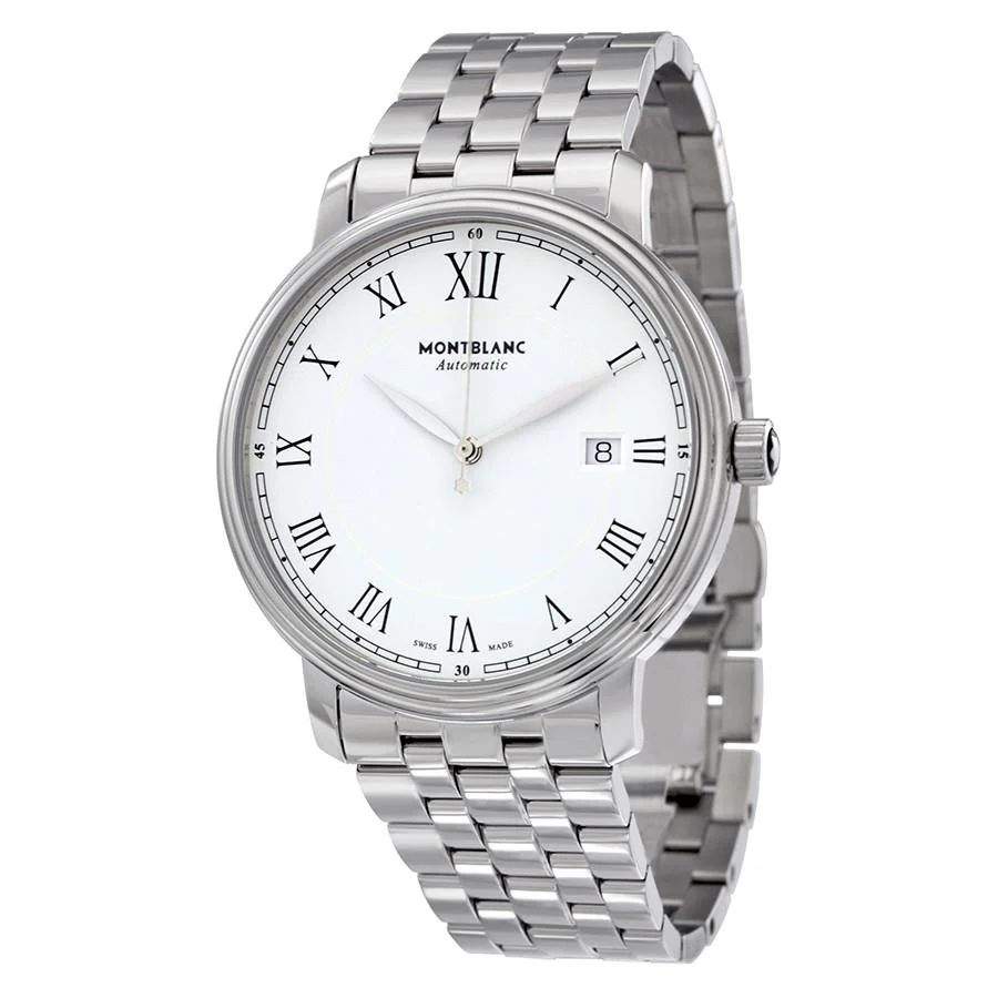 Montblanc Men's 112610 Tradition White Dial Watch