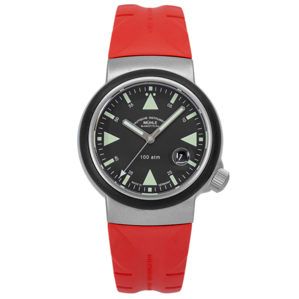 Mühle Glashütte Men's M1-41-03-KB-VIII S.a.r. Rescue Timer - Image 3