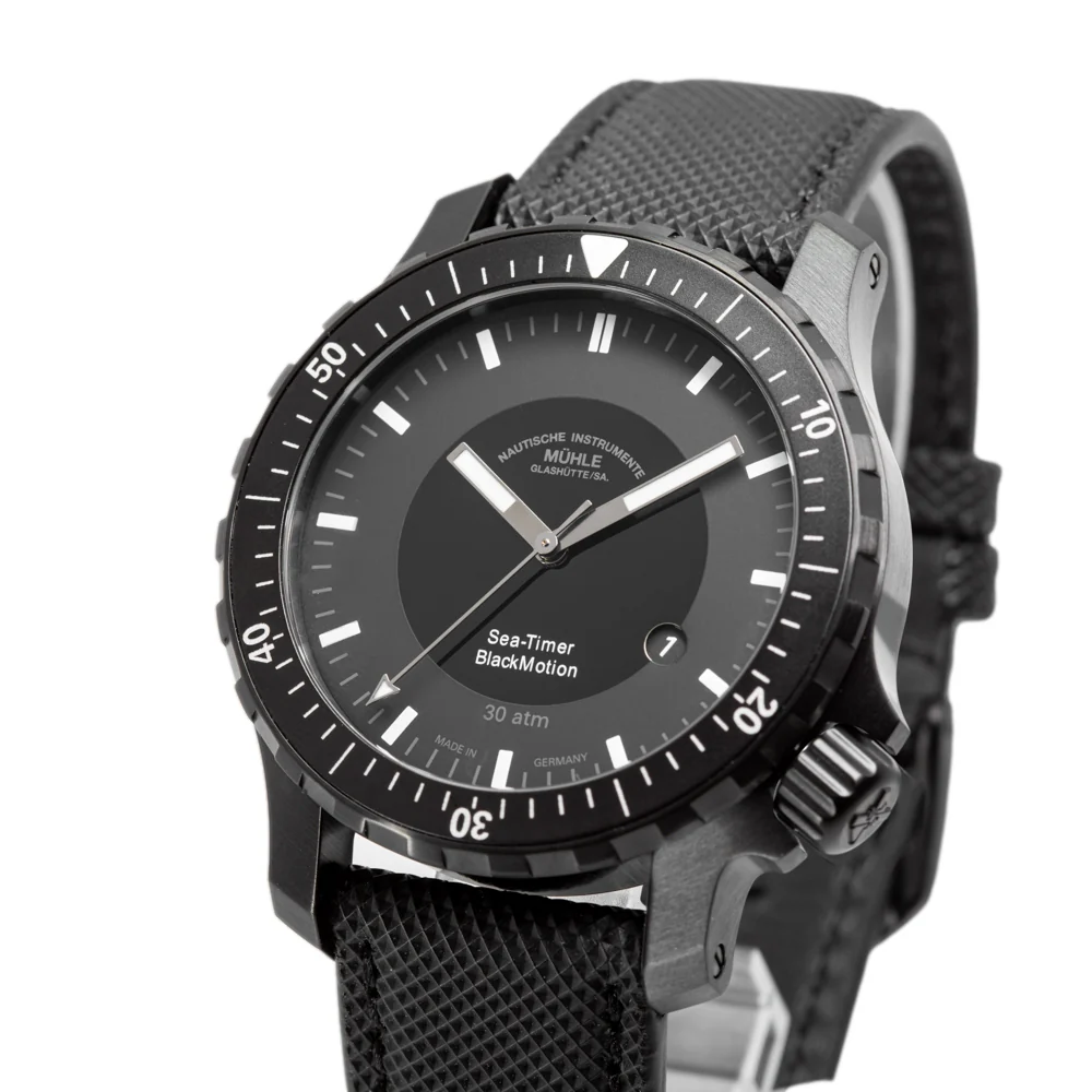 Muhle Glashutte Men's M1-41-83-CB SAR Sea-Timer BlackMotion - Image 10