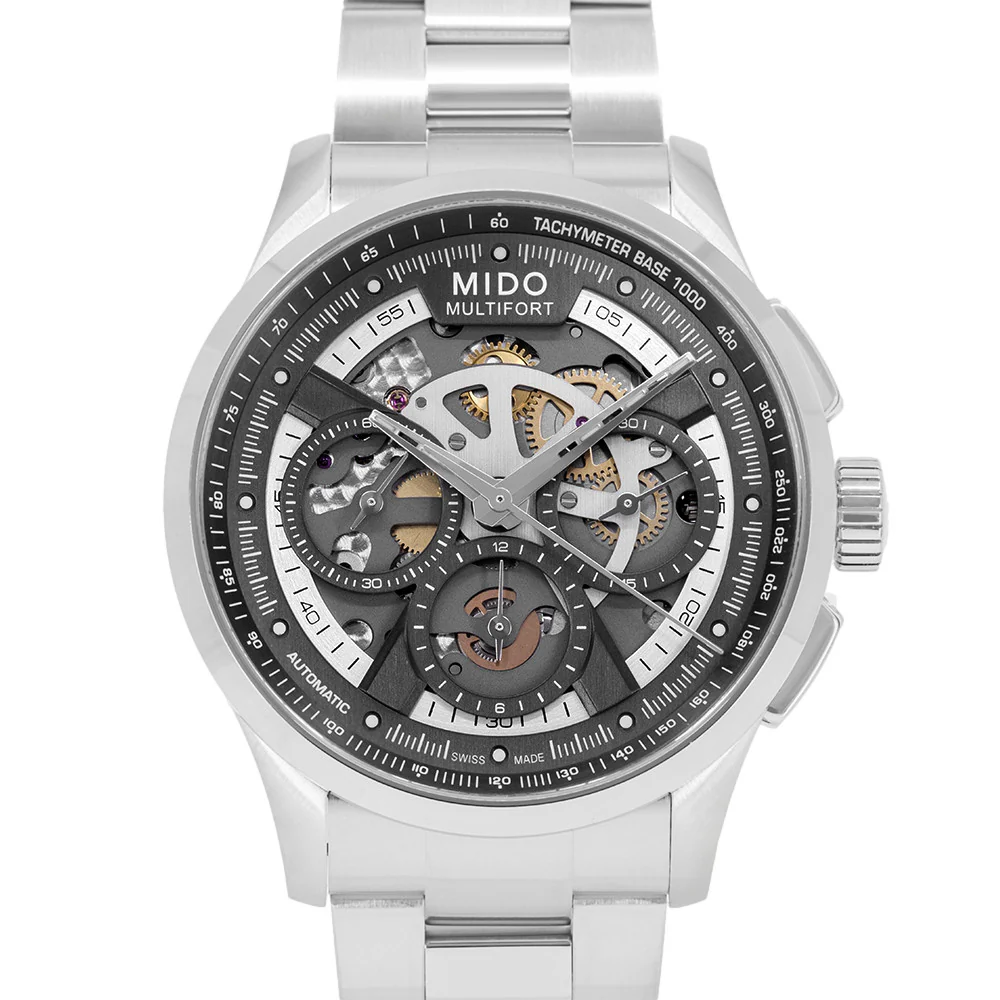 Mido Multifort M038.662.11.060.00 Multifort Skeleton Chronograph - Image 2