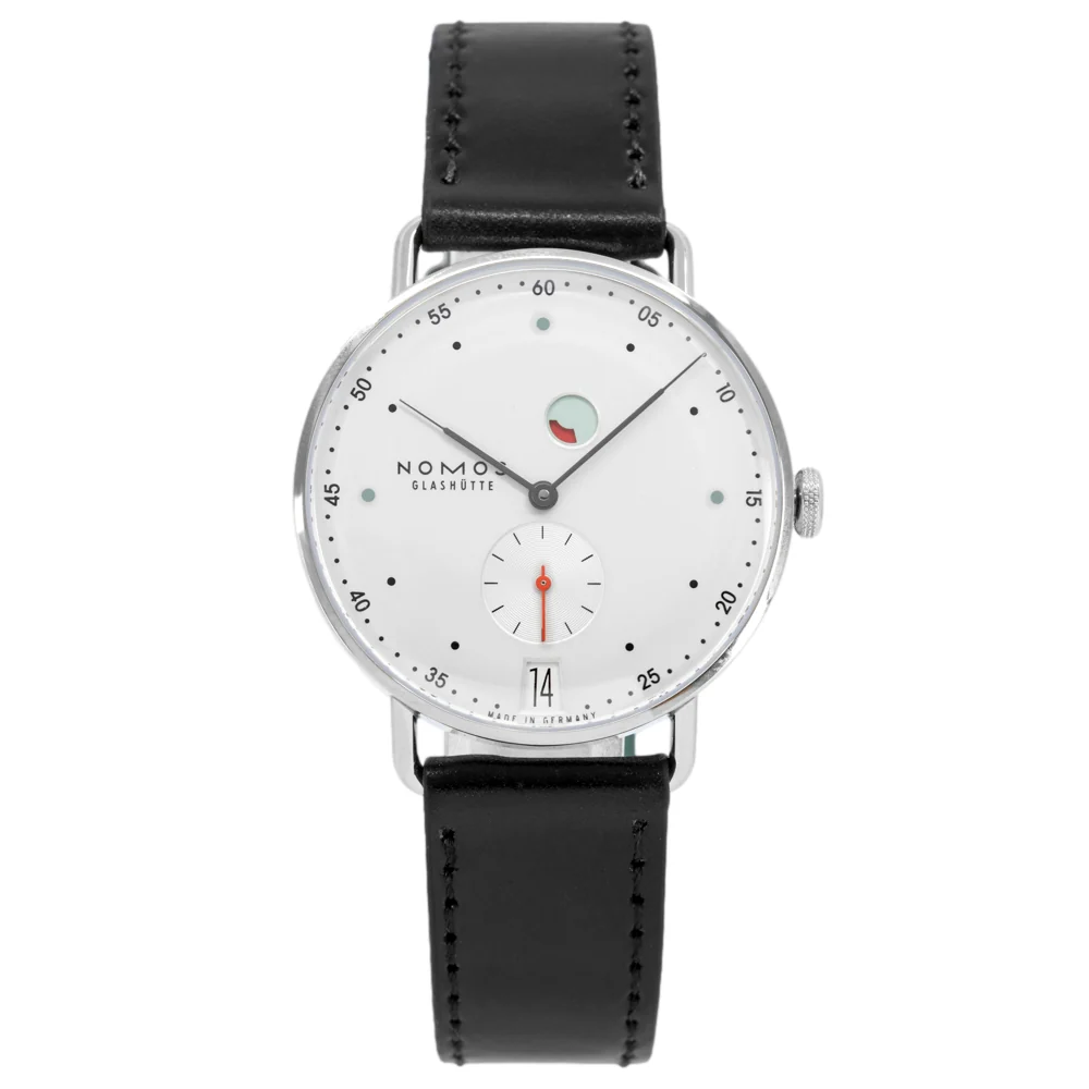 Nomos Glashutte Men's 1101 Metro White Dial - Image 2