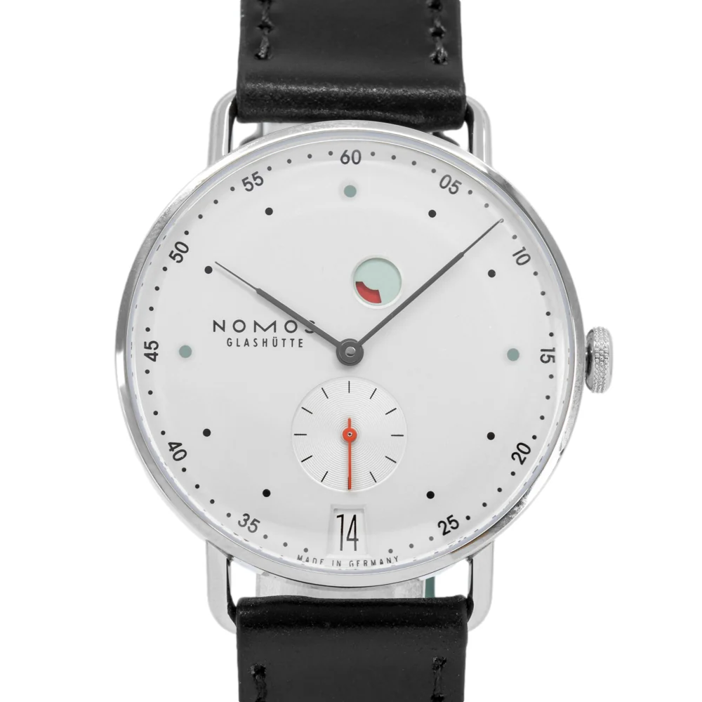 Nomos Glashutte Men's 1101 Metro White Dial - Image 3