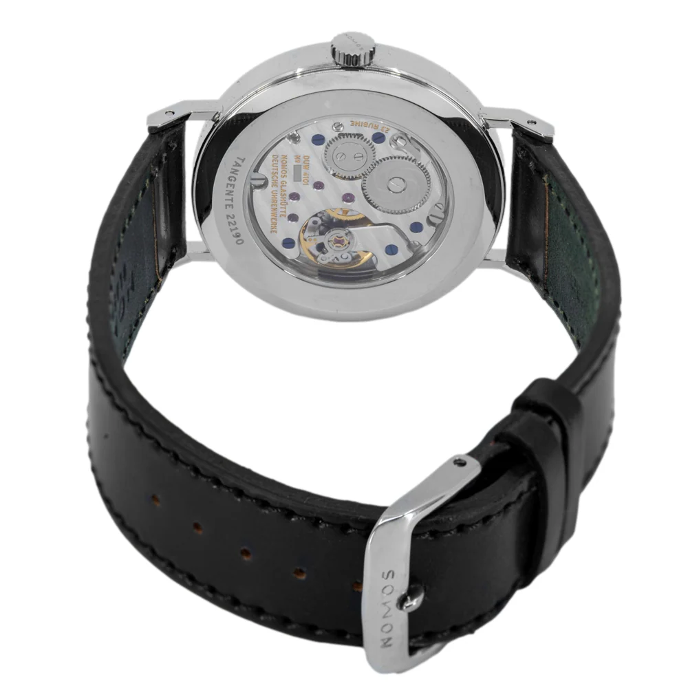 Nomos Glashutte Men's 130 Tangente Datum White Dial - Image 5