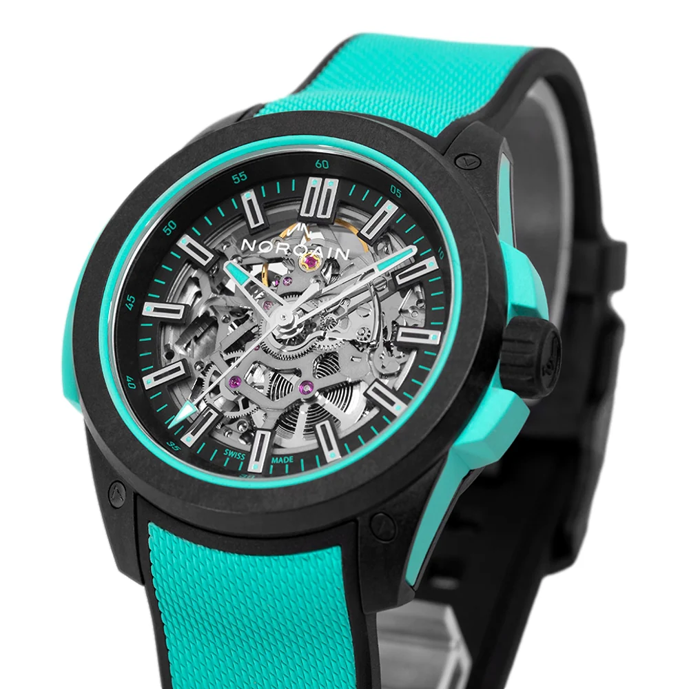 Norqain Men's NNQ3000QBQ1AS/B007 Wild One Skeleton Automatic - Image 10