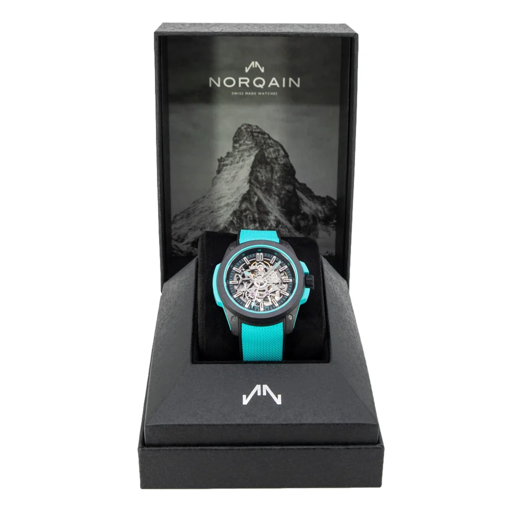 Norqain Men's NNQ3000QBQ1AS/B007 Wild One Skeleton Automatic - Image 8