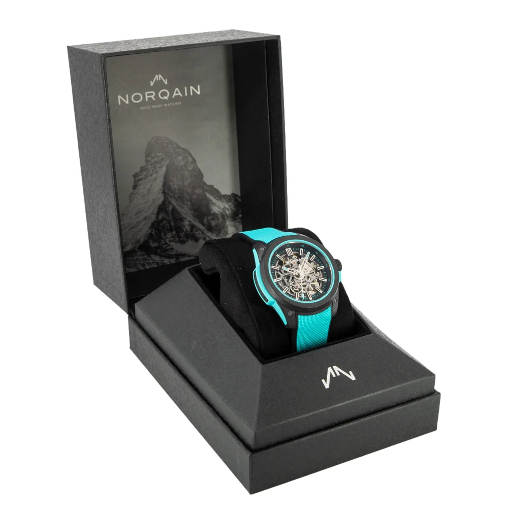 Norqain Men's NNQ3000QBQ1AS/B007 Wild One Skeleton Automatic - Image 9