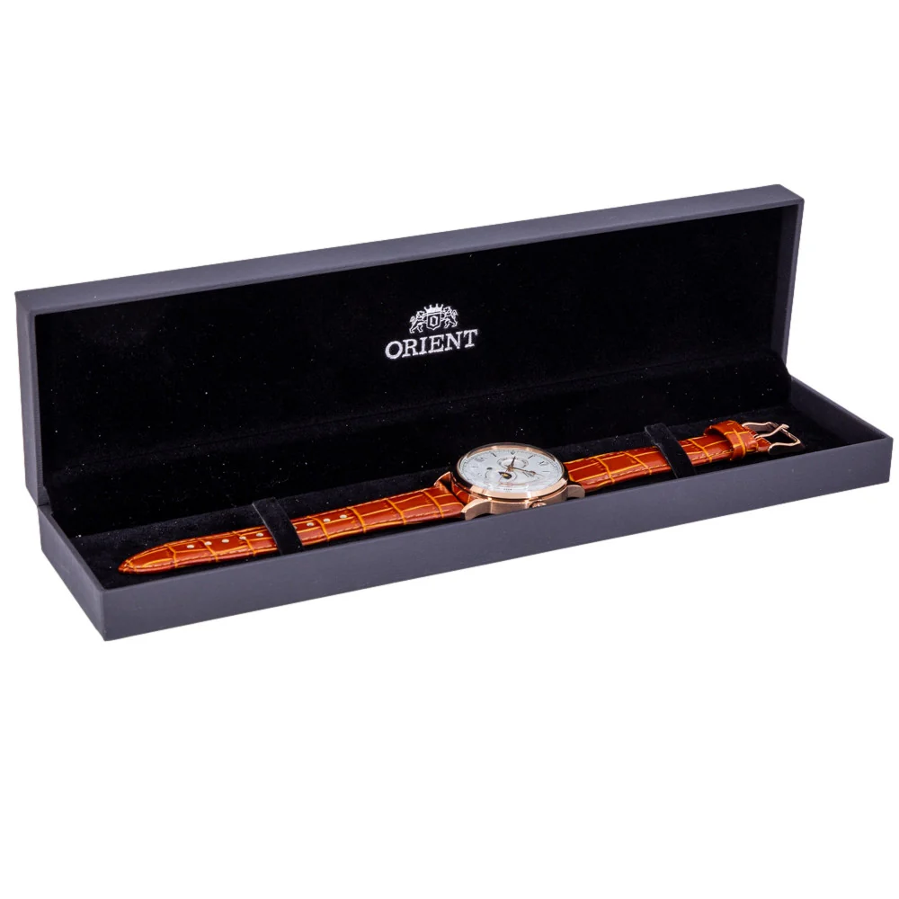 Orient RA-AK0801S30B Bambino Automatic Sun & Moon Men's Watch - Image 3