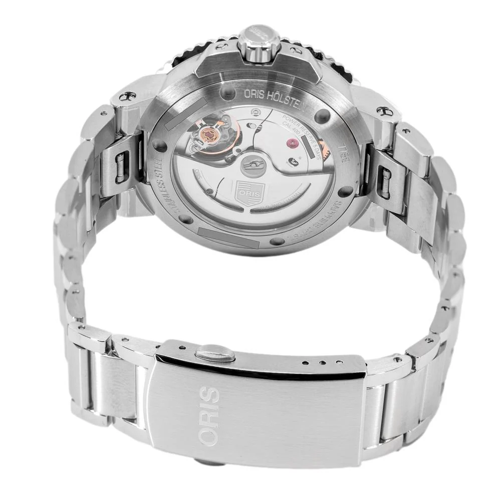 Oris 01 400 7769 4157-07 8 22 09PEB Aquis Green Dial Watch - Image 4