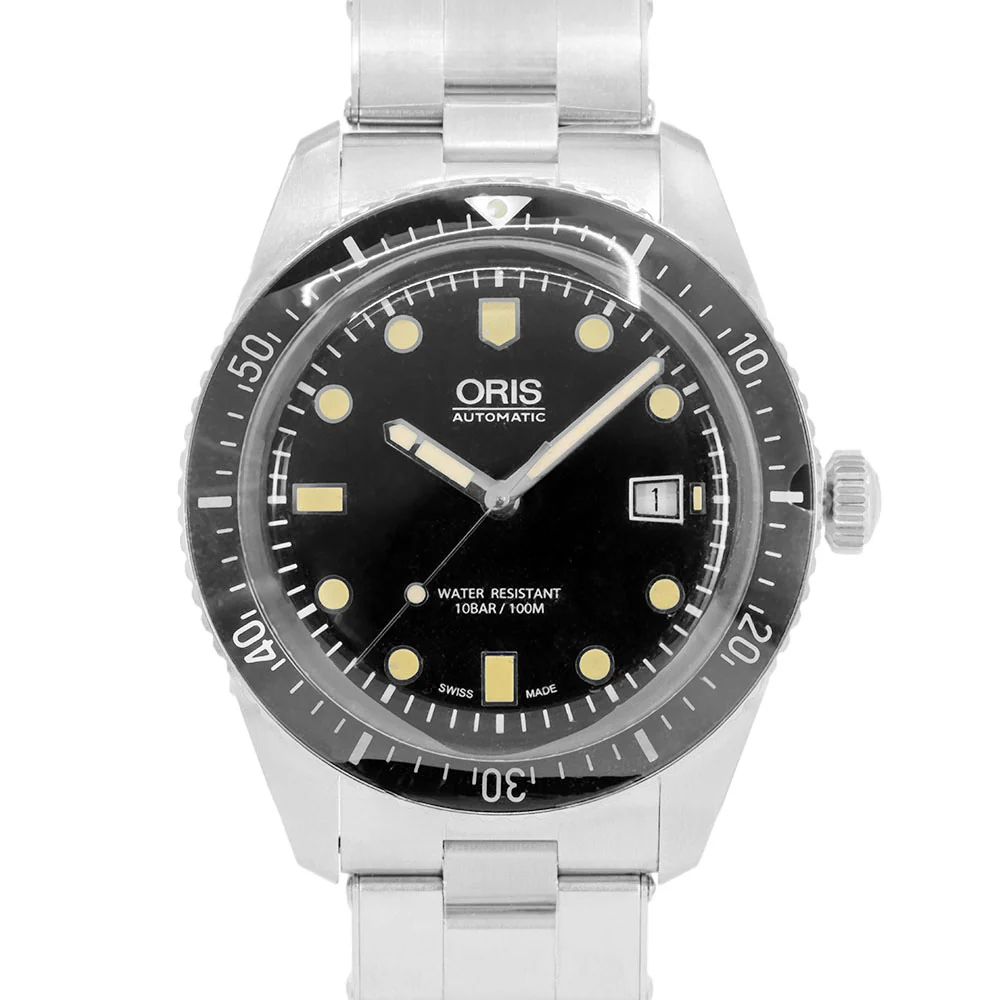 Oris 01 733 7720 4054-07 8 21 18 Divers 65 Black Dial Watch - Image 3
