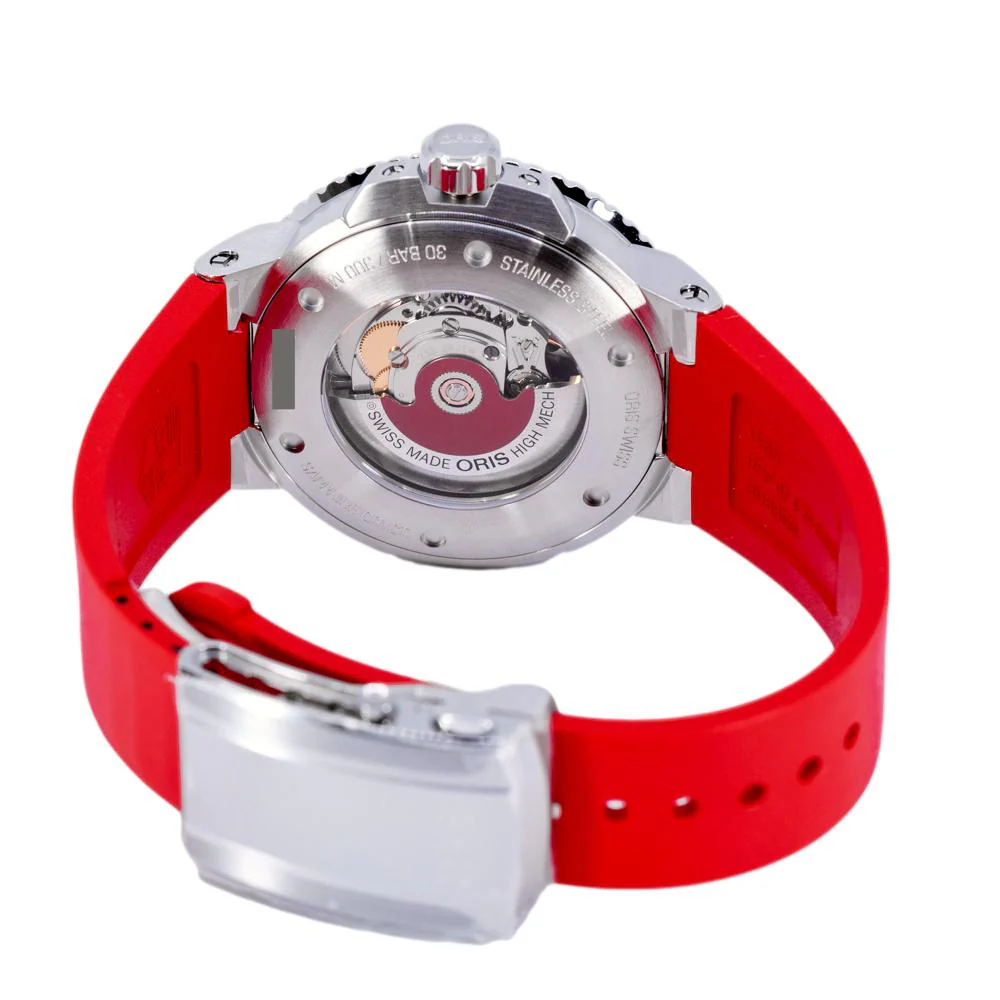 Oris 01 733 7730 4153-07 4 24 66EB Aquis Grey Dial Watch - Image 4