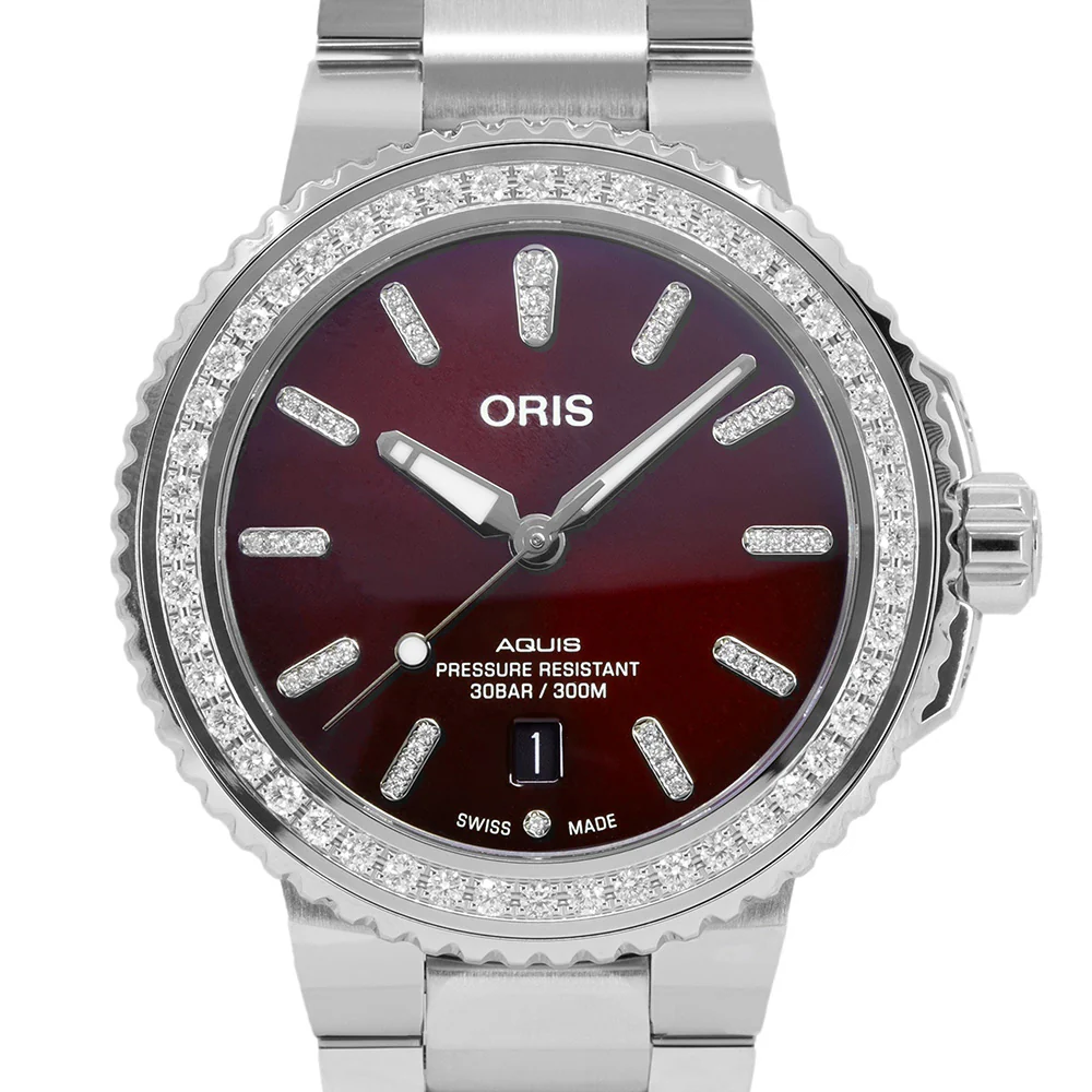 Oris 01 733 7766 4998-07 8 22 05PEB Aquis Diamonds Automatic - Image 3