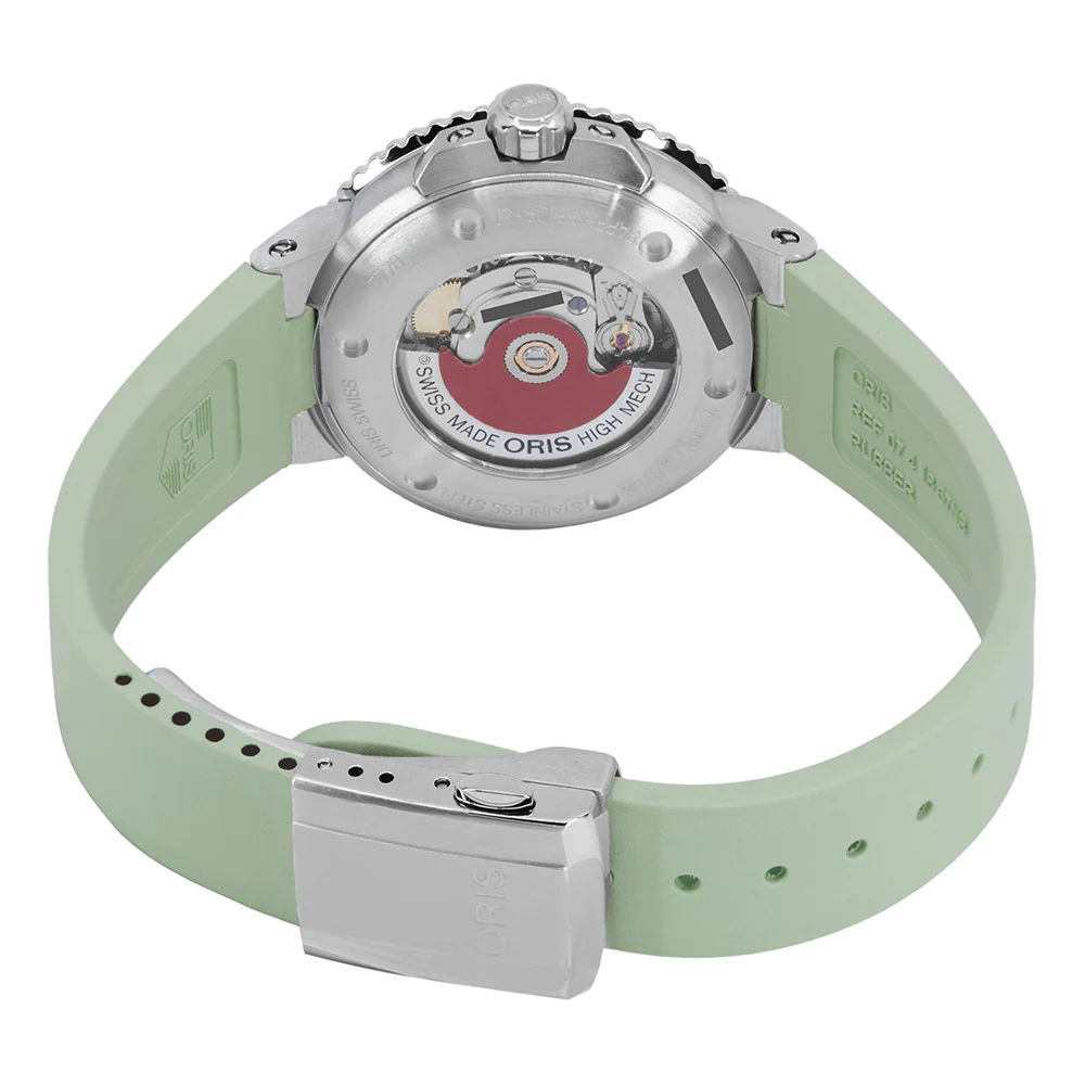 Oris 01 733 7770 4157-07 4 18 67FC Aquis Green Dial Auto - Image 5