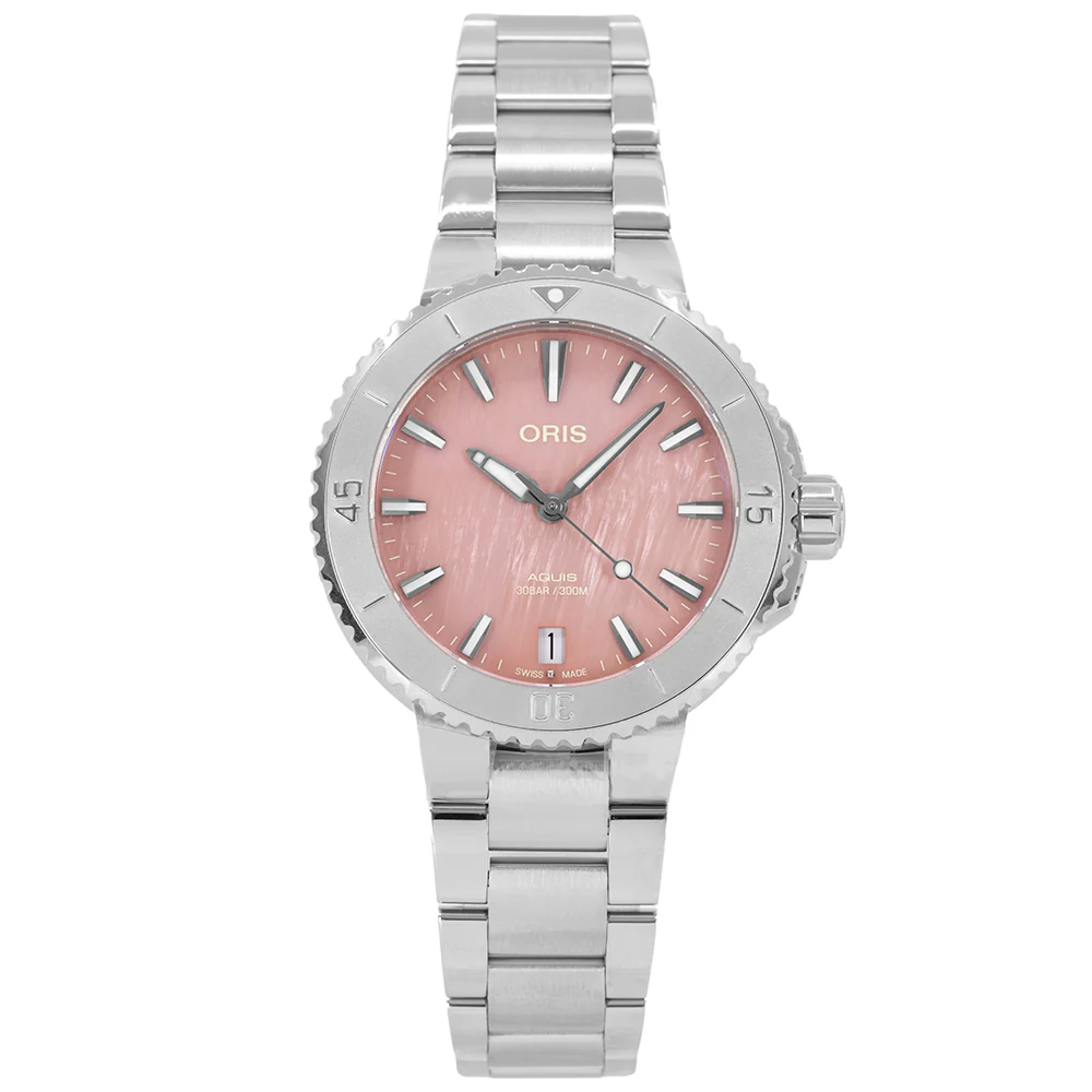 Oris 01 733 7770 4158-07 8 18 05P Aquis Pink Dial Auto - Image 2