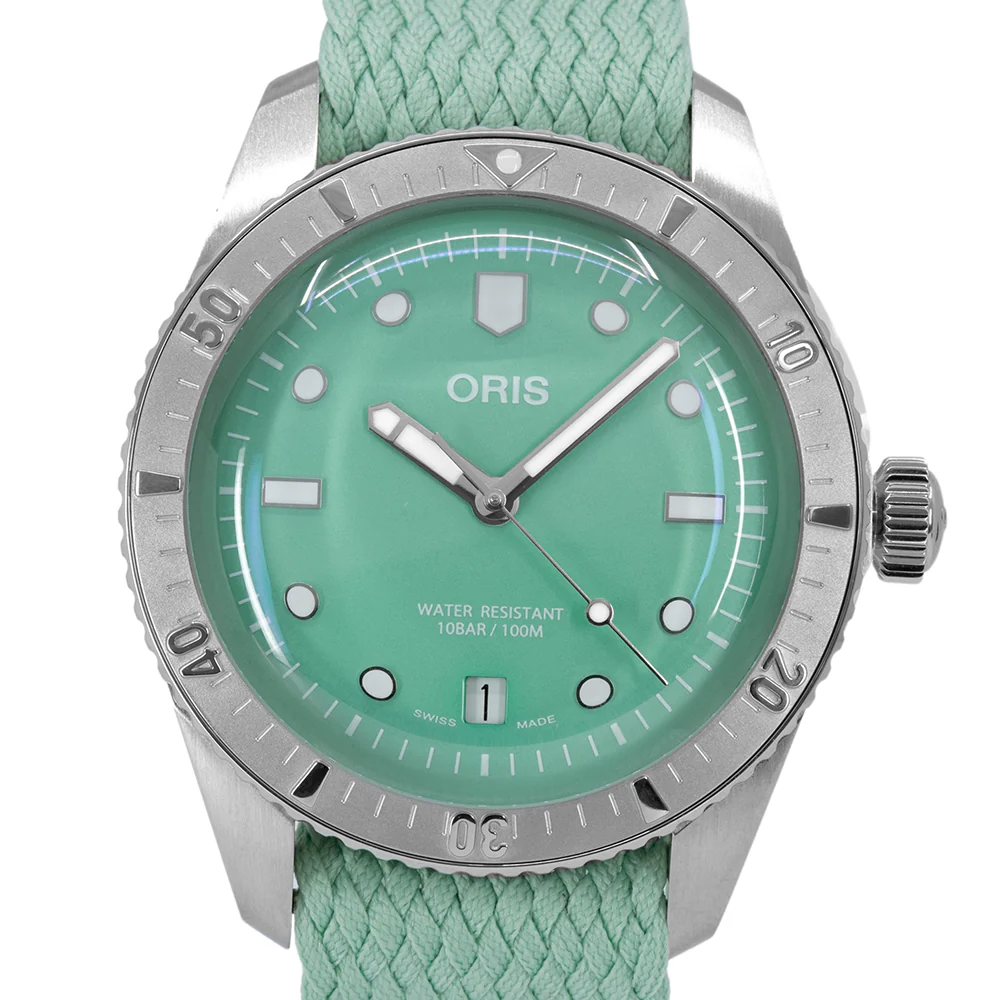 Oris 01 733 7771 4057-07 3 19 03S Divers 65 Green Dial Auto - Image 3