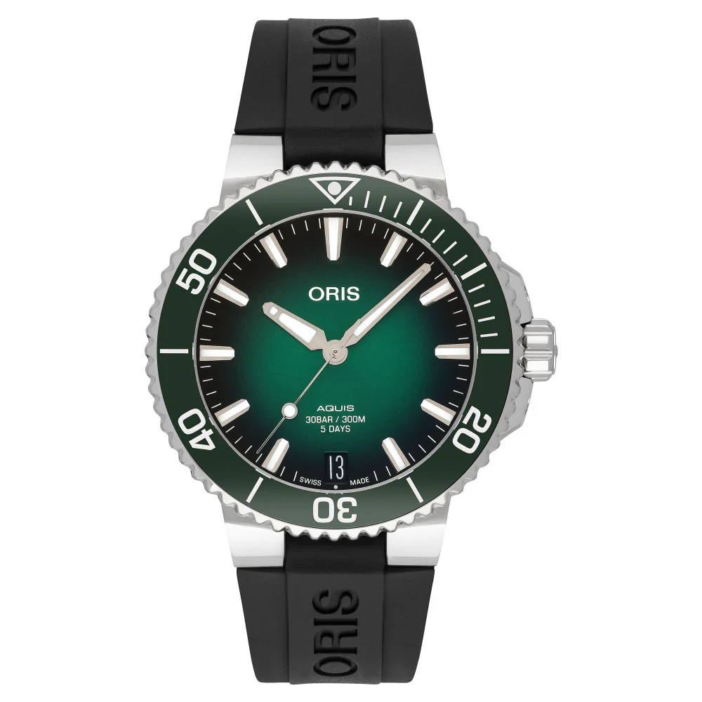 Oris 01 400 7769 4157-07 4 22 74FC Aquis Automatic Men's Watch - Image 2
