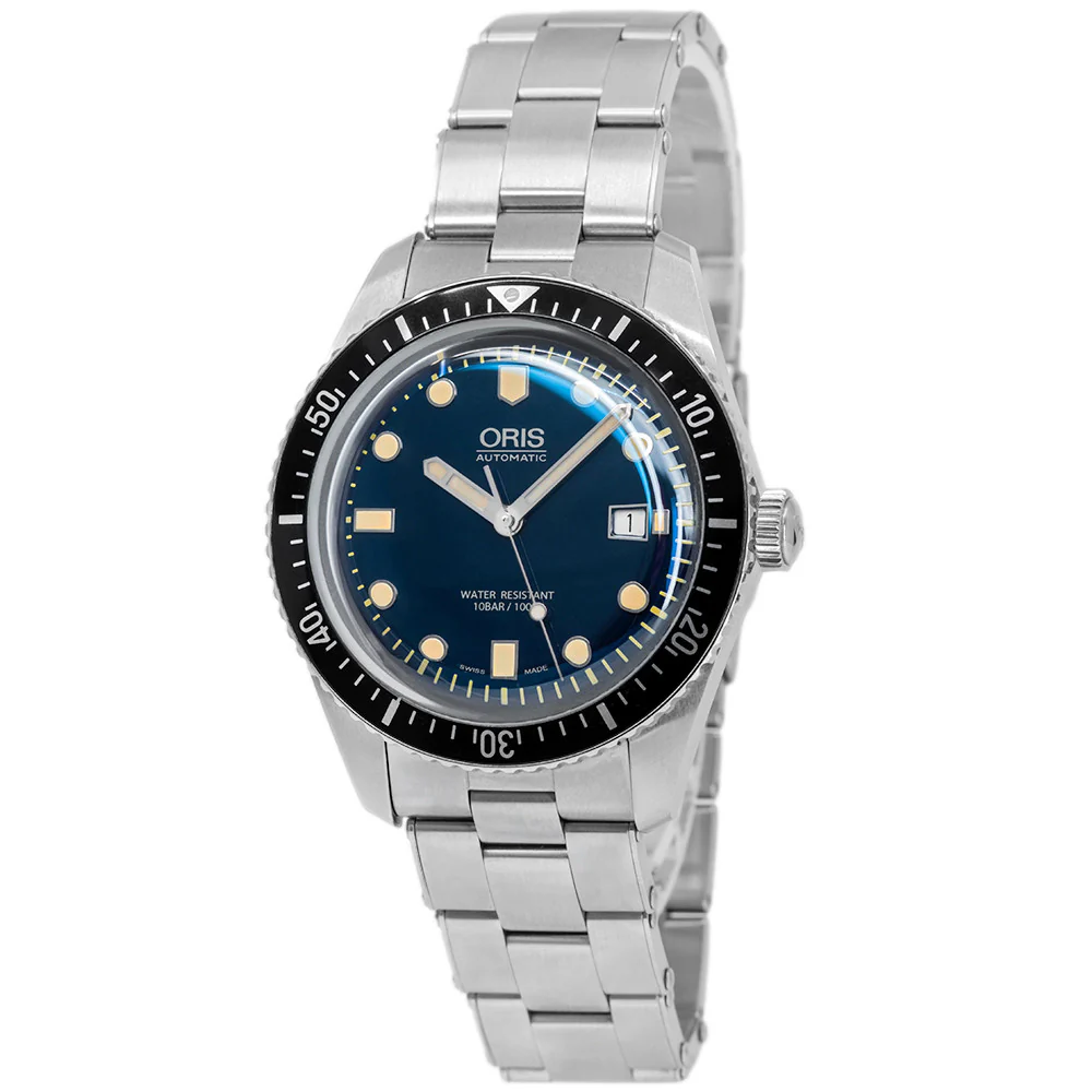 Oris 01 733 7720 4055-07 8 21 18 Oris Divers 65 Blue Dial Watch