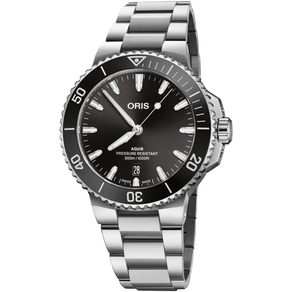 Oris 01 733 7787 4154-07 8 22 04PEB Aquis Automatic Men's Watch