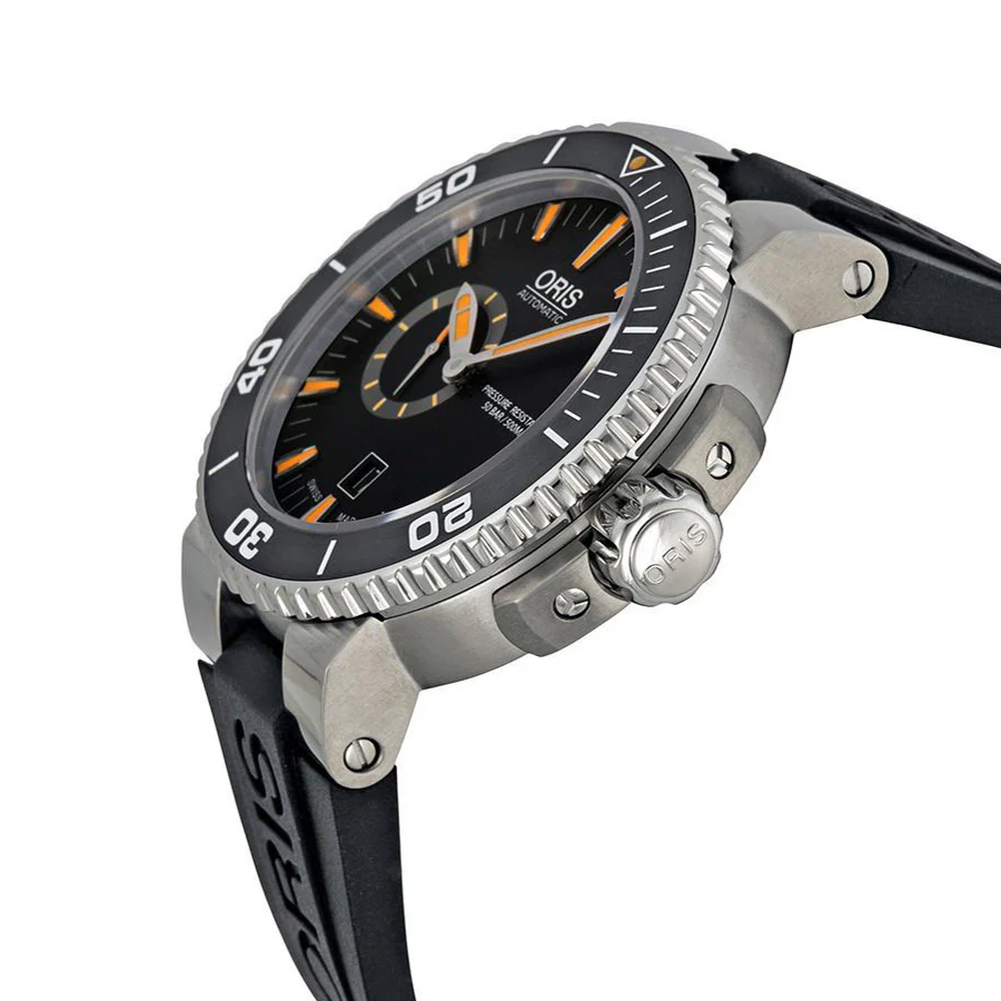 Oris 01 743 7673 4159-07 4 26 34EB Aquis Black Dial Auto - Image 4
