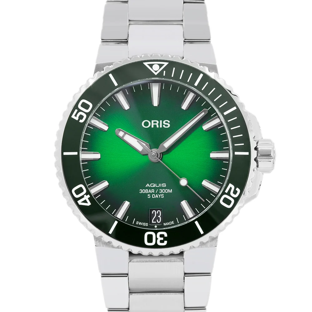 Oris Men's 01 400 7763 4157-07 8 24 09PEB Aquis Automatic - Image 3