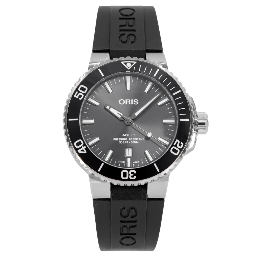 Oris Men's 01 733 7730 7153-07 4 24 64TEB Aquis Titanium - Image 2