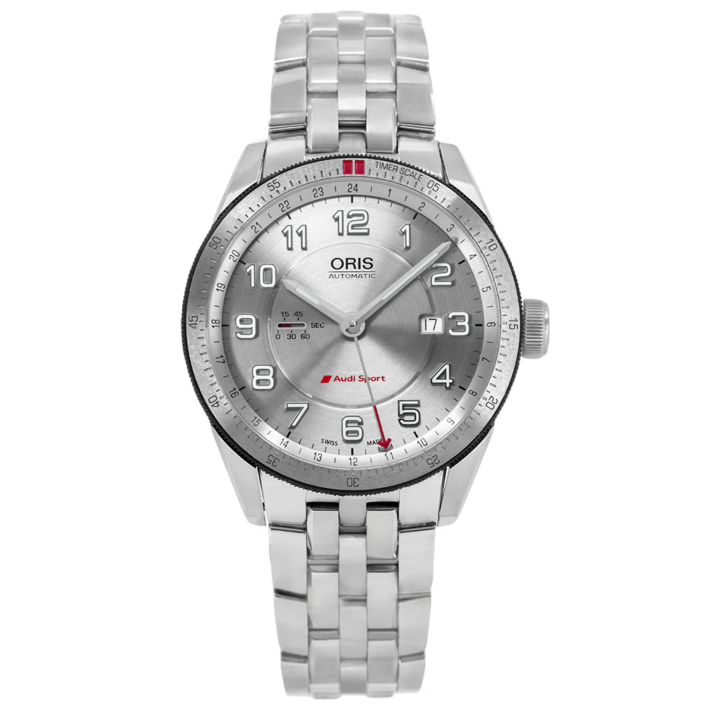 Oris Men's 01 747 7701 4461-07 8 22 85 Audi Sport 44mm GMT - Image 2