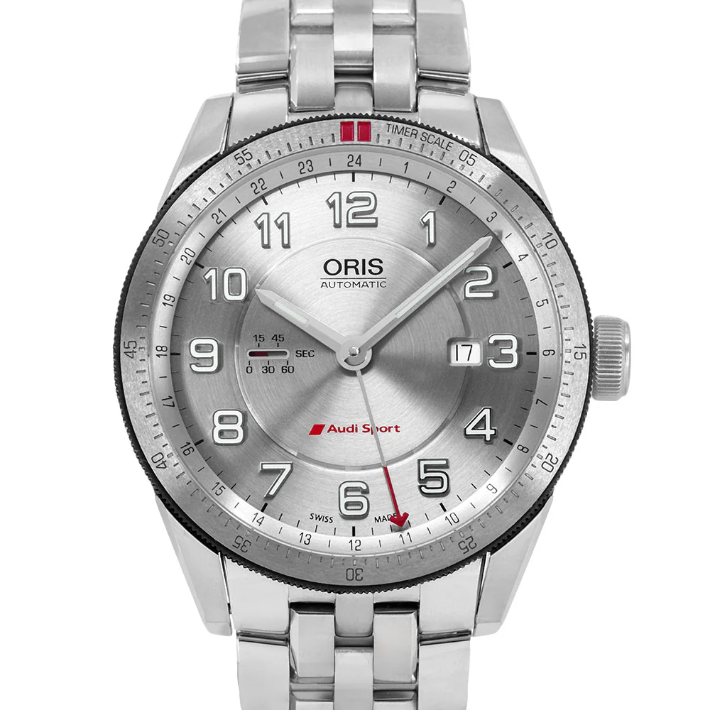 Oris Men's 01 747 7701 4461-07 8 22 85 Audi Sport 44mm GMT - Image 3