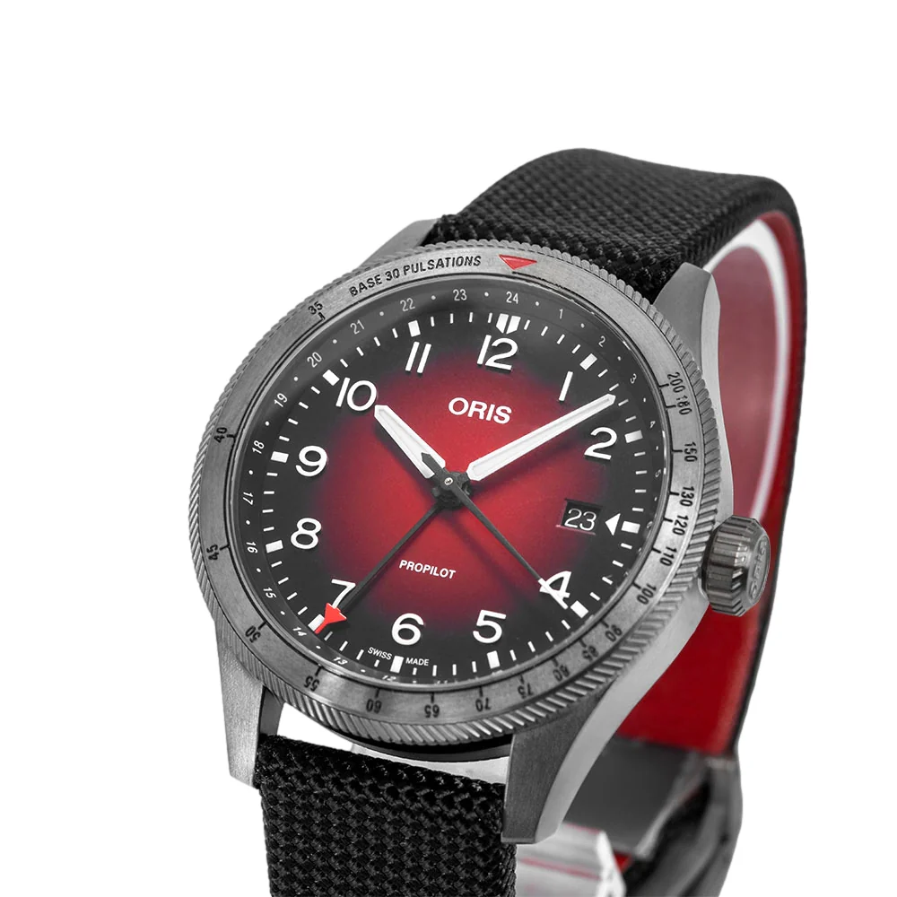 Oris Men's 01 798 7773 4268-07 3 20 14GLC ProPilot GMT - Image 10