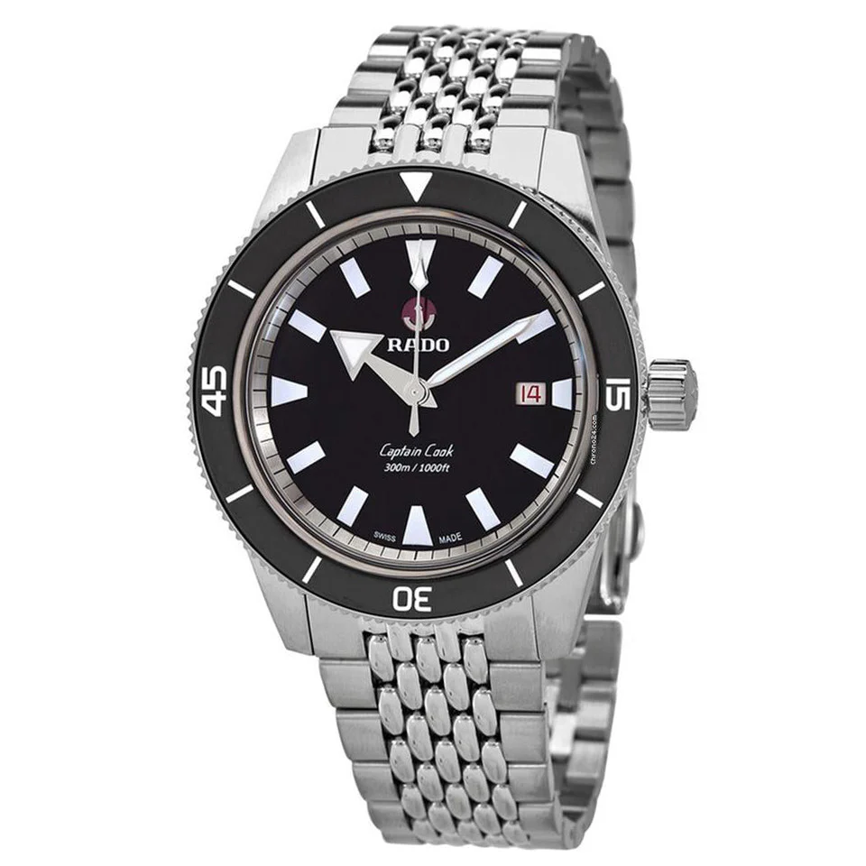 Rado Men's R32105103 Captain Cook Grey Dial Automatic
