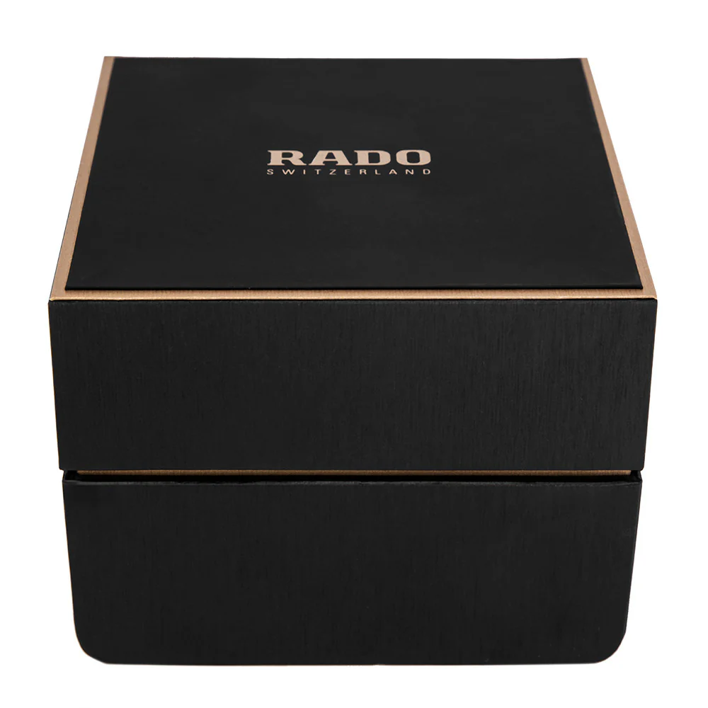 Rado Unisex R27238162 True Round Black Ceramic Quartz - Image 6