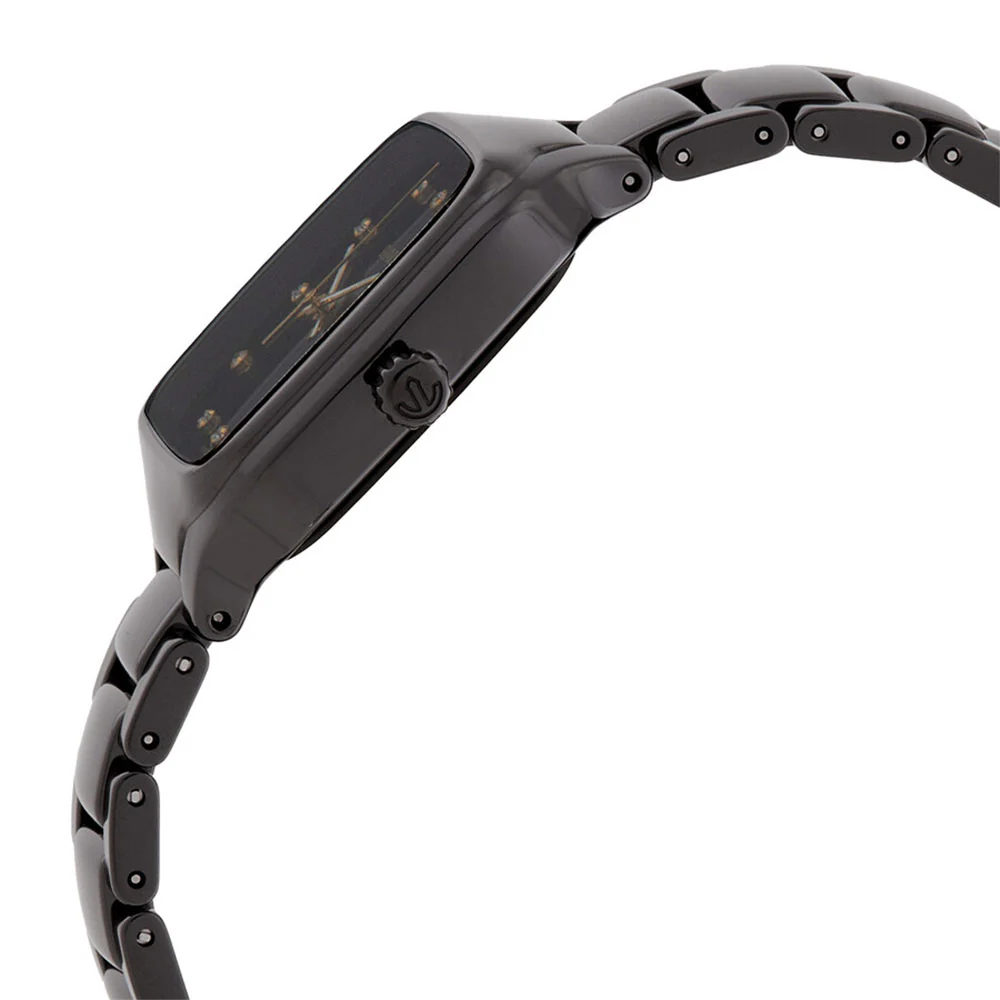 Rado Women's R27080702 True Square Ceramic Diamond Quartz - Image 4
