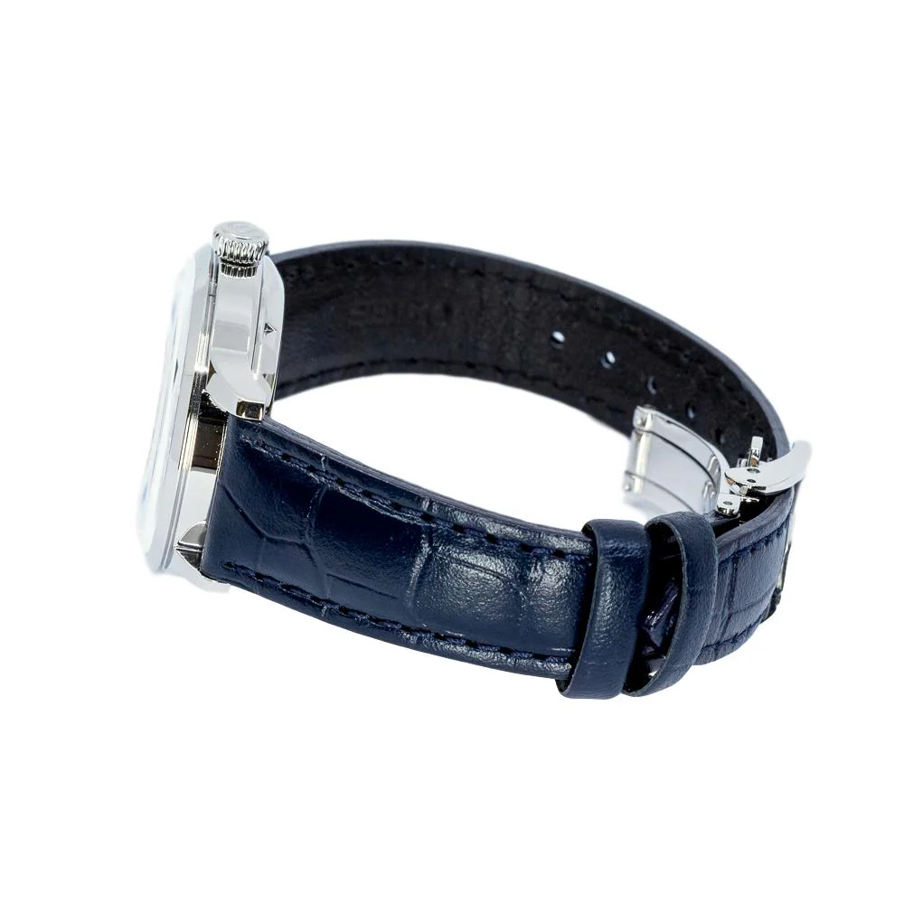 Seiko Unisex SSA405J1 Presage Open Heart Blue Auto - Image 3