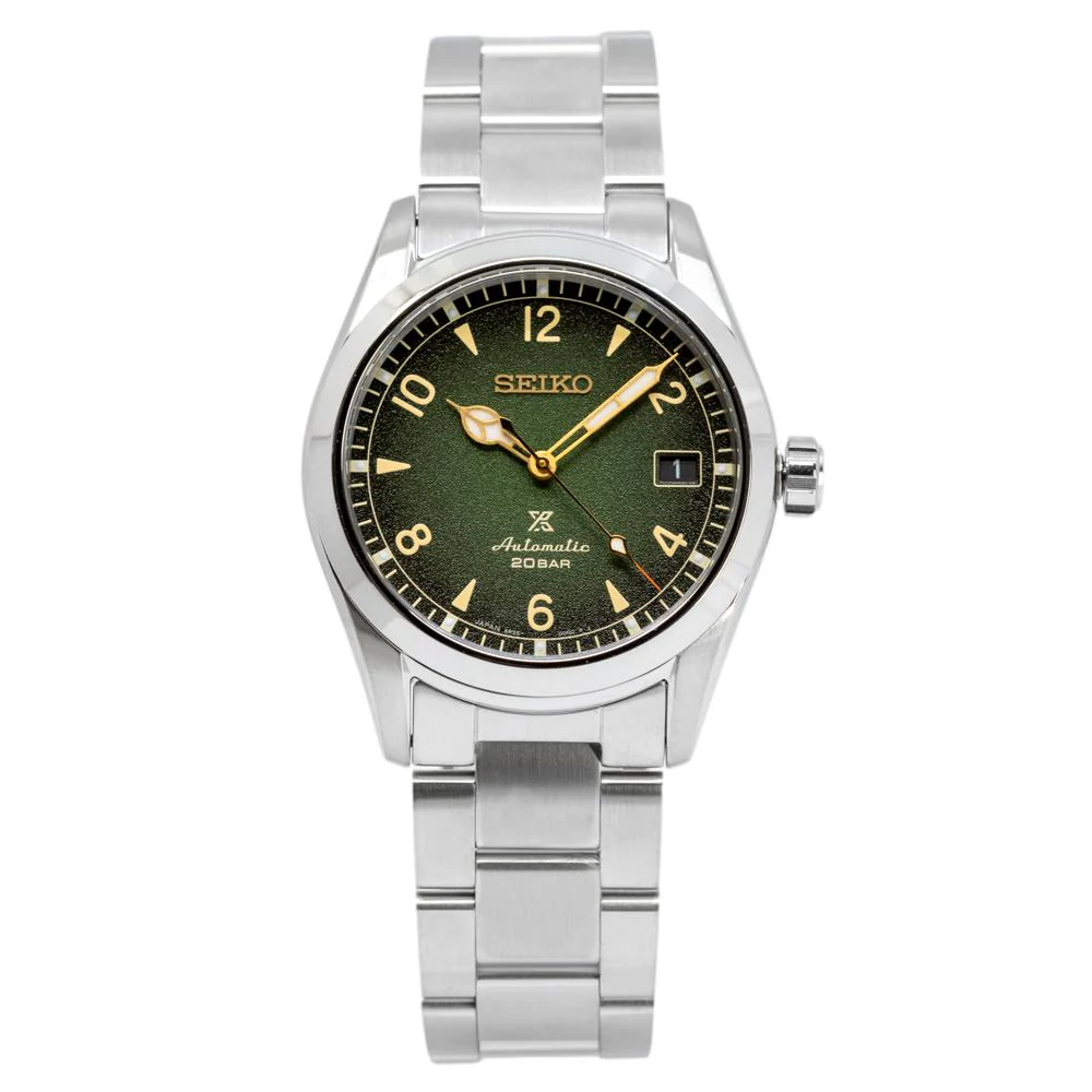 Seiko Men's SPB155J1 Prospex Alpinist Green Dial Watch - Image 2