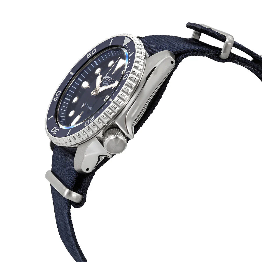 Seiko Men's SRPD51K2 Sports Blue Dial Watch - Image 4