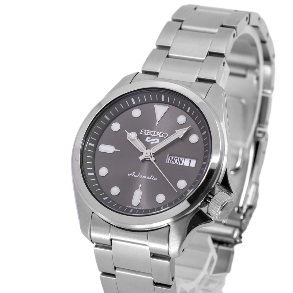 Seiko Men's SRPE51K1 5 Sports Grey Dial Automatic - Image 2