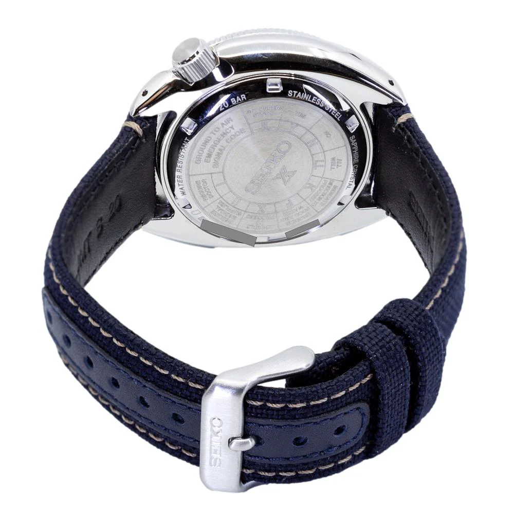 Seiko Men's SRPG15K1 Prospex Land Tortoise Blue Dial Auto - Image 4