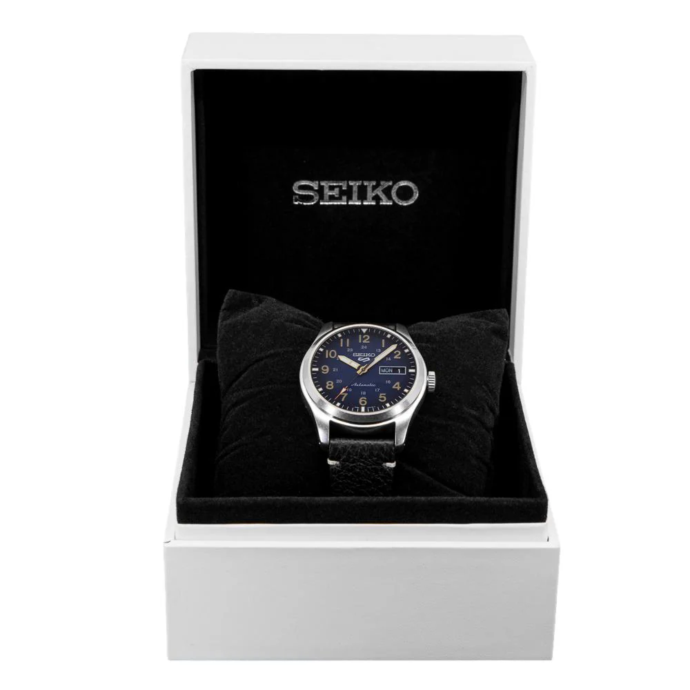 Seiko Men's SRPG39K1 5 Sports Blue Dial Auto - Image 7