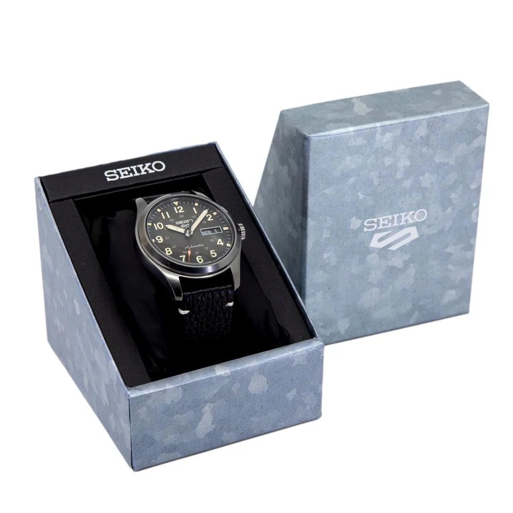 Seiko Men's SRPG41K1 Sport Black Dial Auto Watch - Image 10