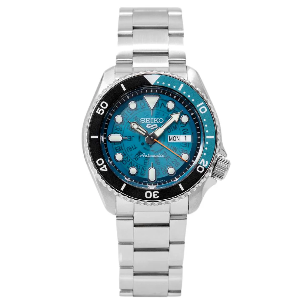 Seiko Men's SRPJ45K1 Sports SKX Style Blue Dial Watch - Image 2